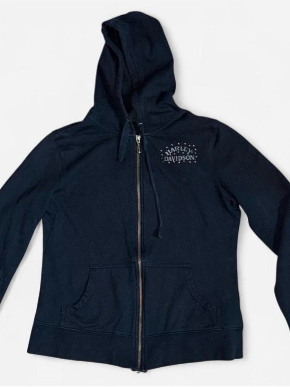 Harley-Davidson Dark Blue Full-Zip Hoodie